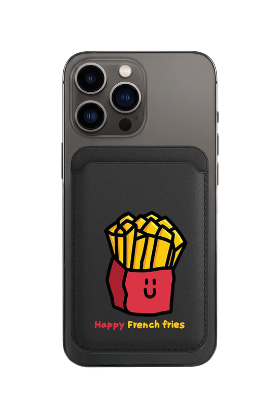 Happy French Fried MagSafe Cardholder
