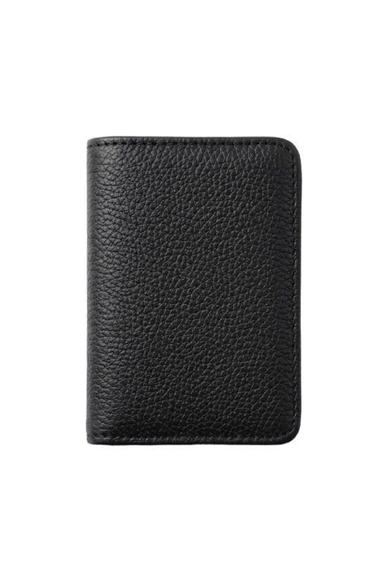Pebbled Leather Card Holder