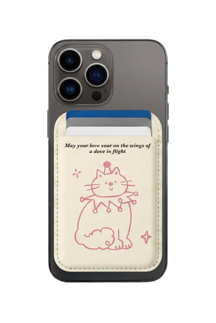 Cute Korean Style MagSafe Cardholder