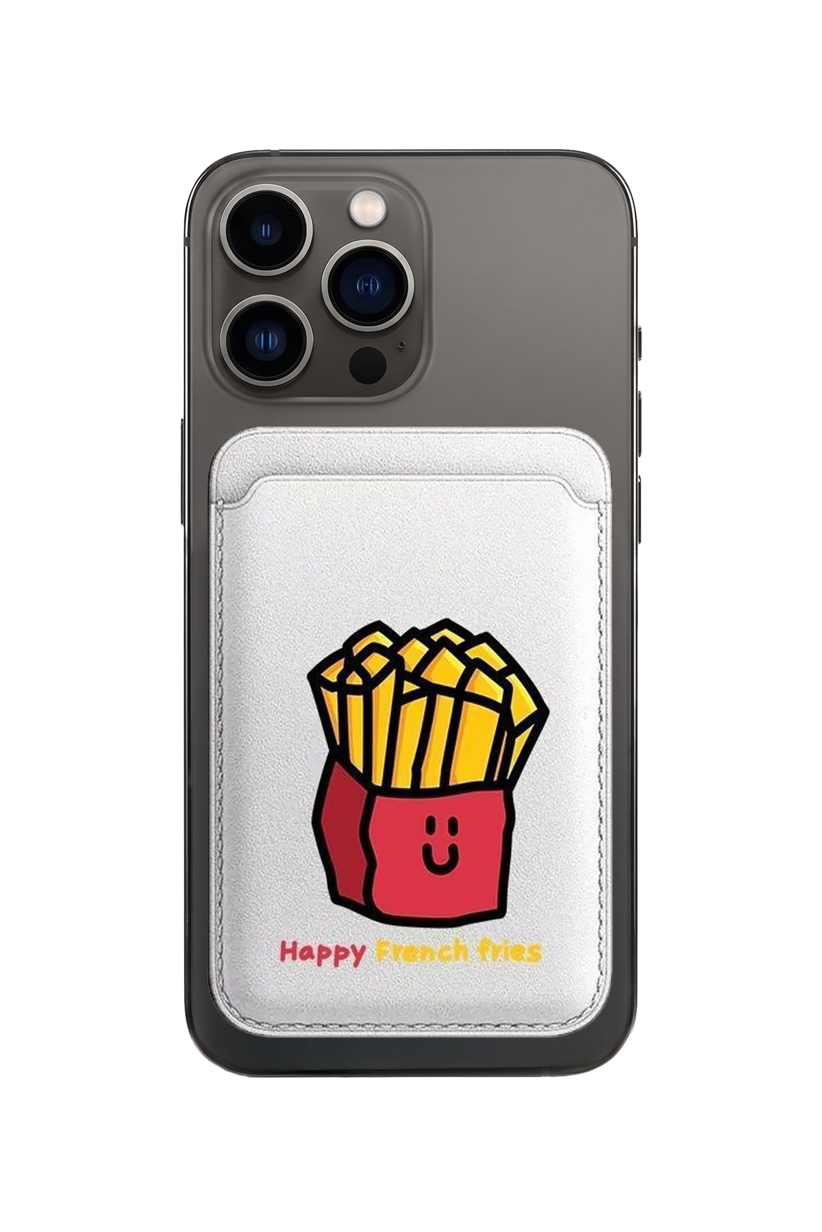 Happy French Fried MagSafe Cardholder