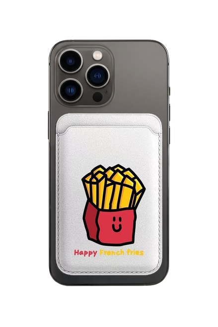 Happy French Fried MagSafe Cardholder