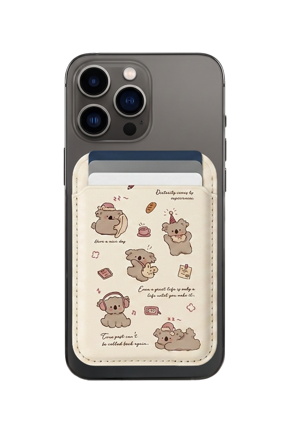 Cute Korean Style MagSafe Cardholder