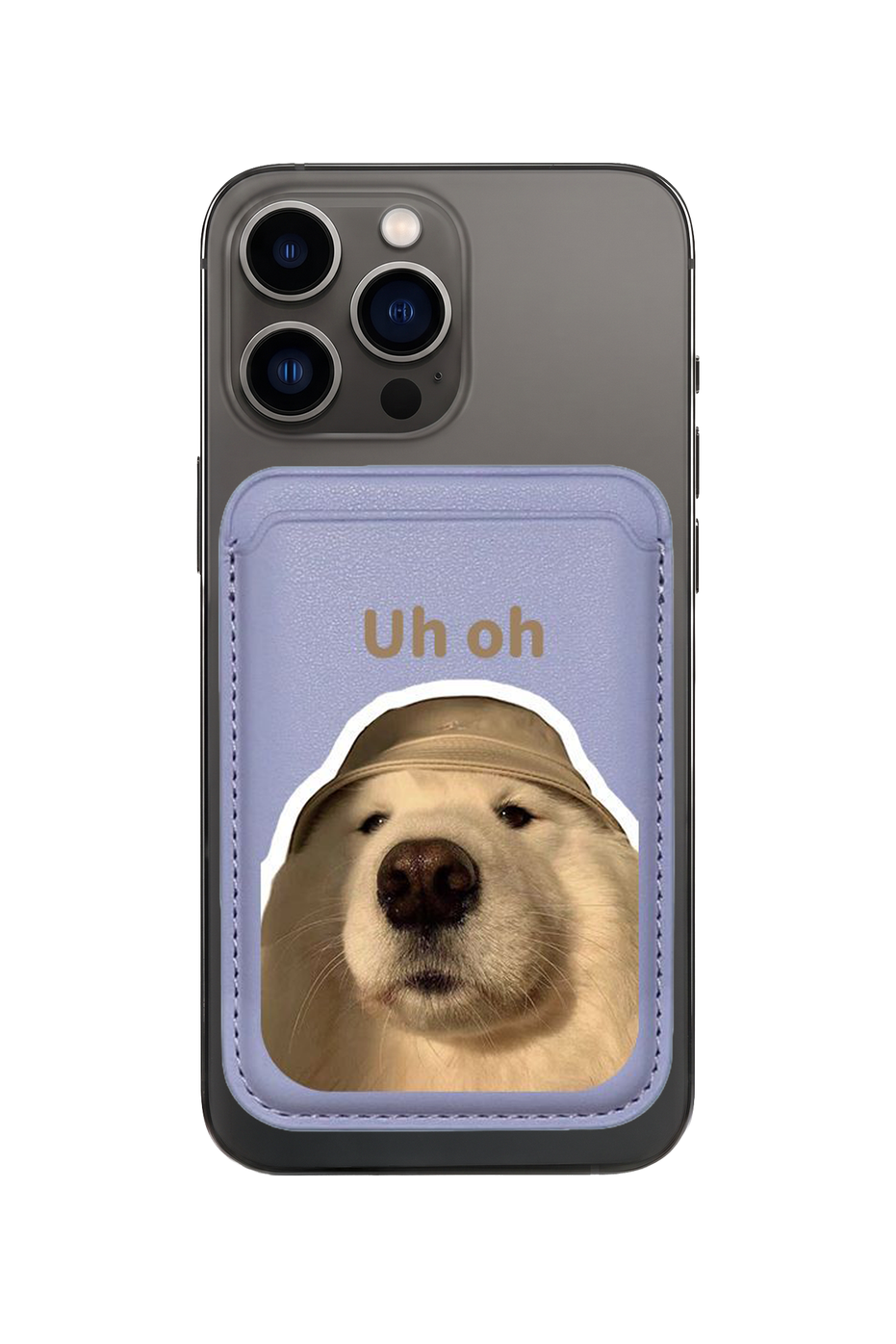 Annoyed Cat/Dog MagSafe Cardholder