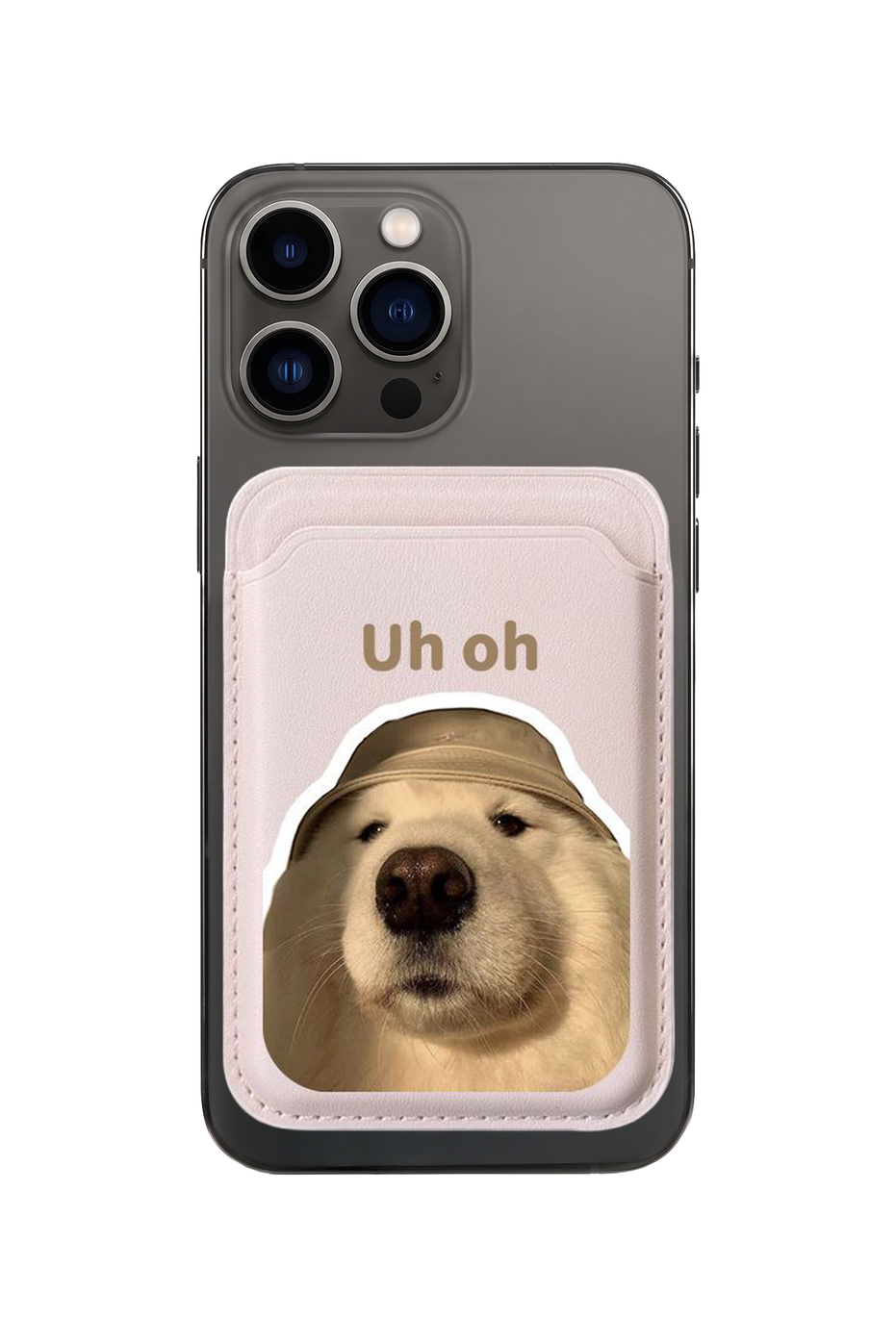 Annoyed Cat/Dog MagSafe Cardholder