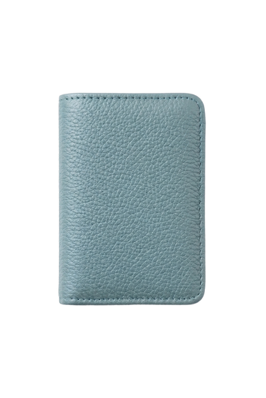 Pebbled Leather Card Holder