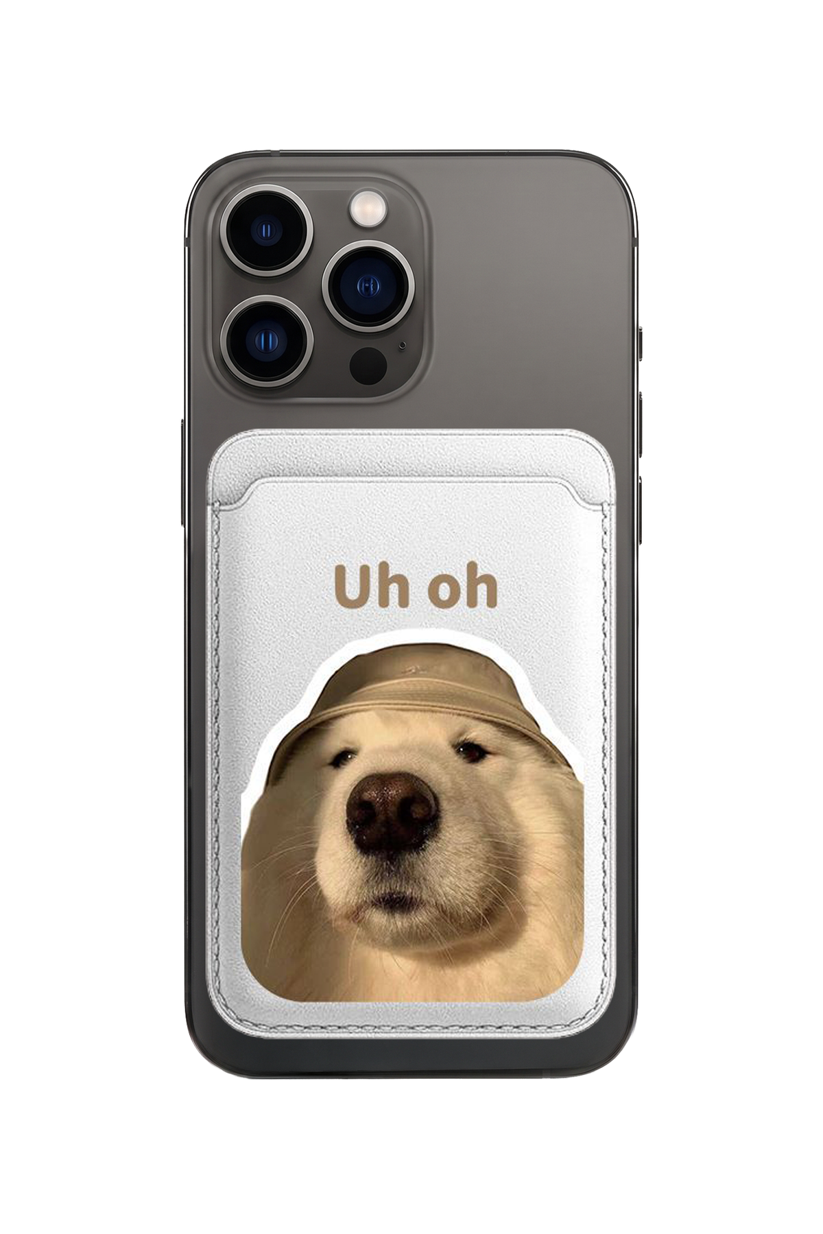Annoyed Cat/Dog MagSafe Cardholder