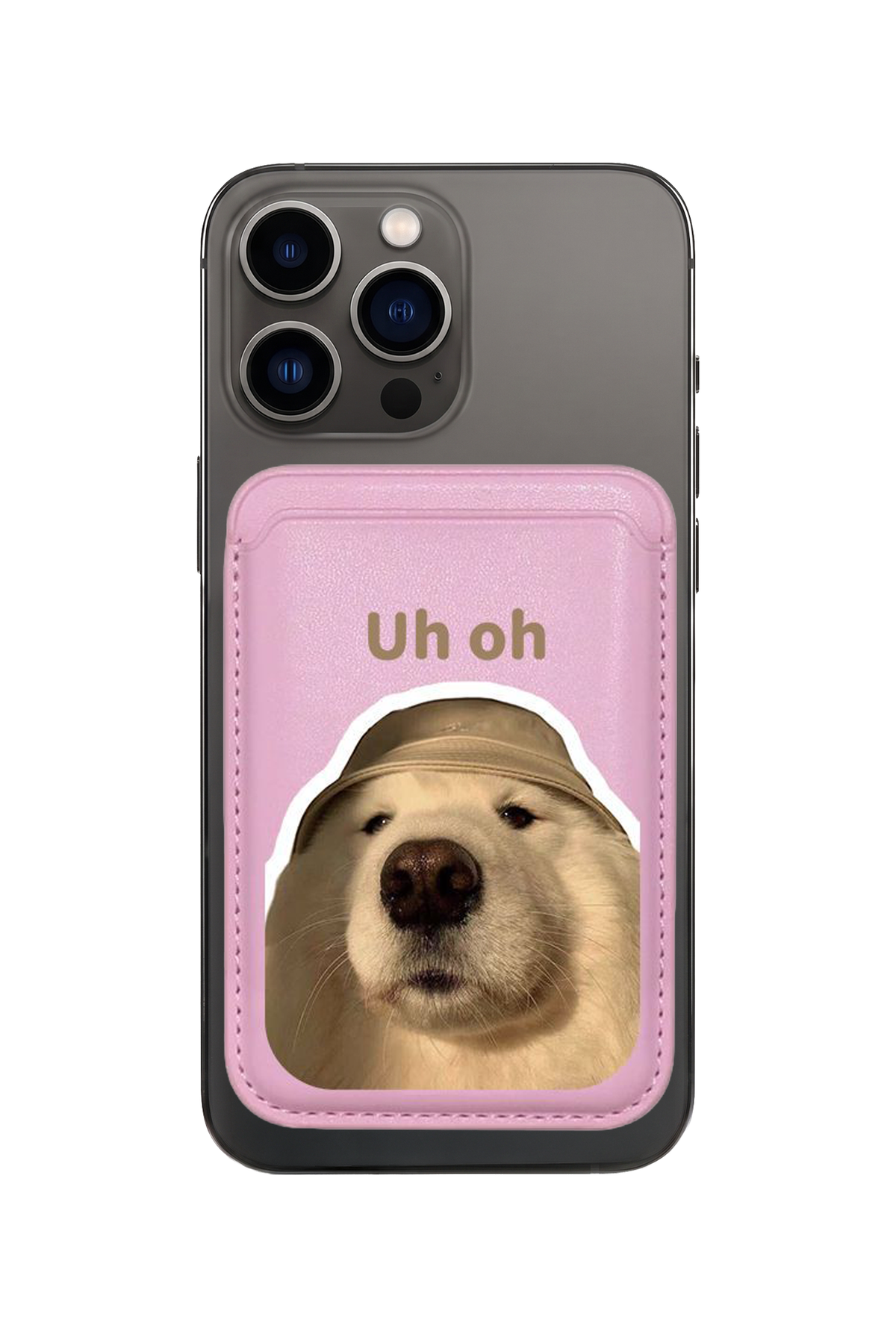 Annoyed Cat/Dog MagSafe Cardholder