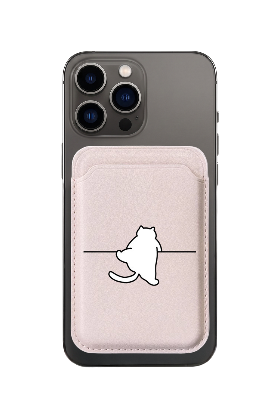 Climbing Panda MagSafe Cardholder