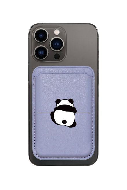 Climbing Panda MagSafe Cardholder