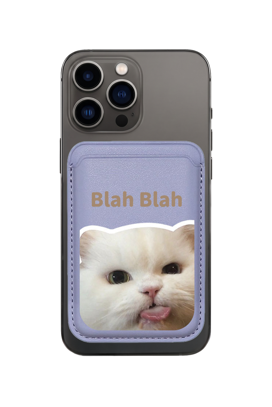 Annoyed Cat/Dog MagSafe Cardholder