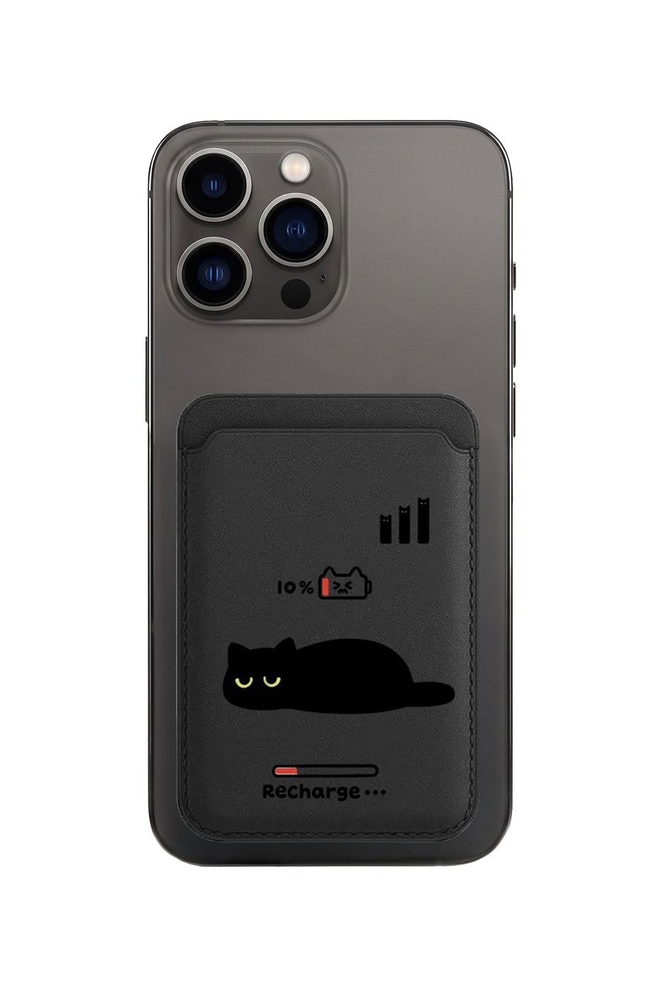 Recharging Cat MagSafe Cardholder