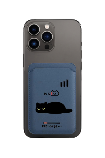 Recharging Cat MagSafe Cardholder