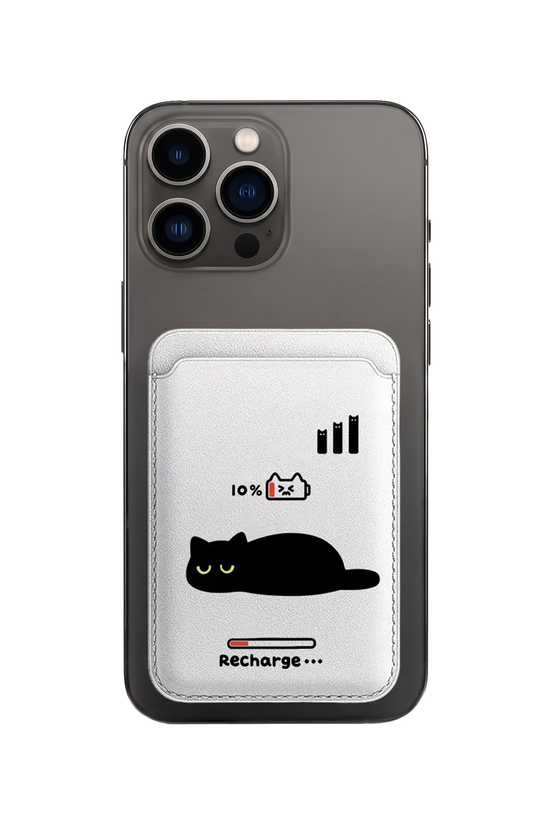 Recharging Cat MagSafe Cardholder